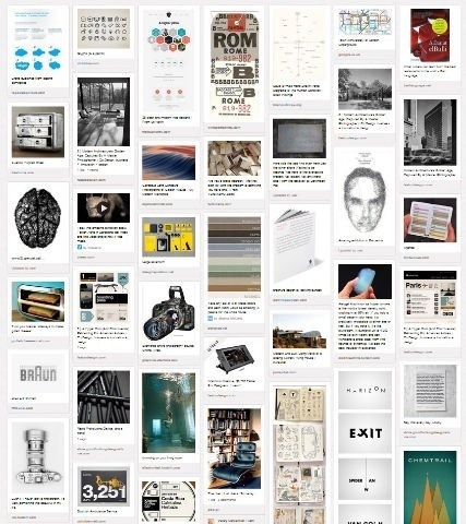 Matthew's pinterest design inspiration board