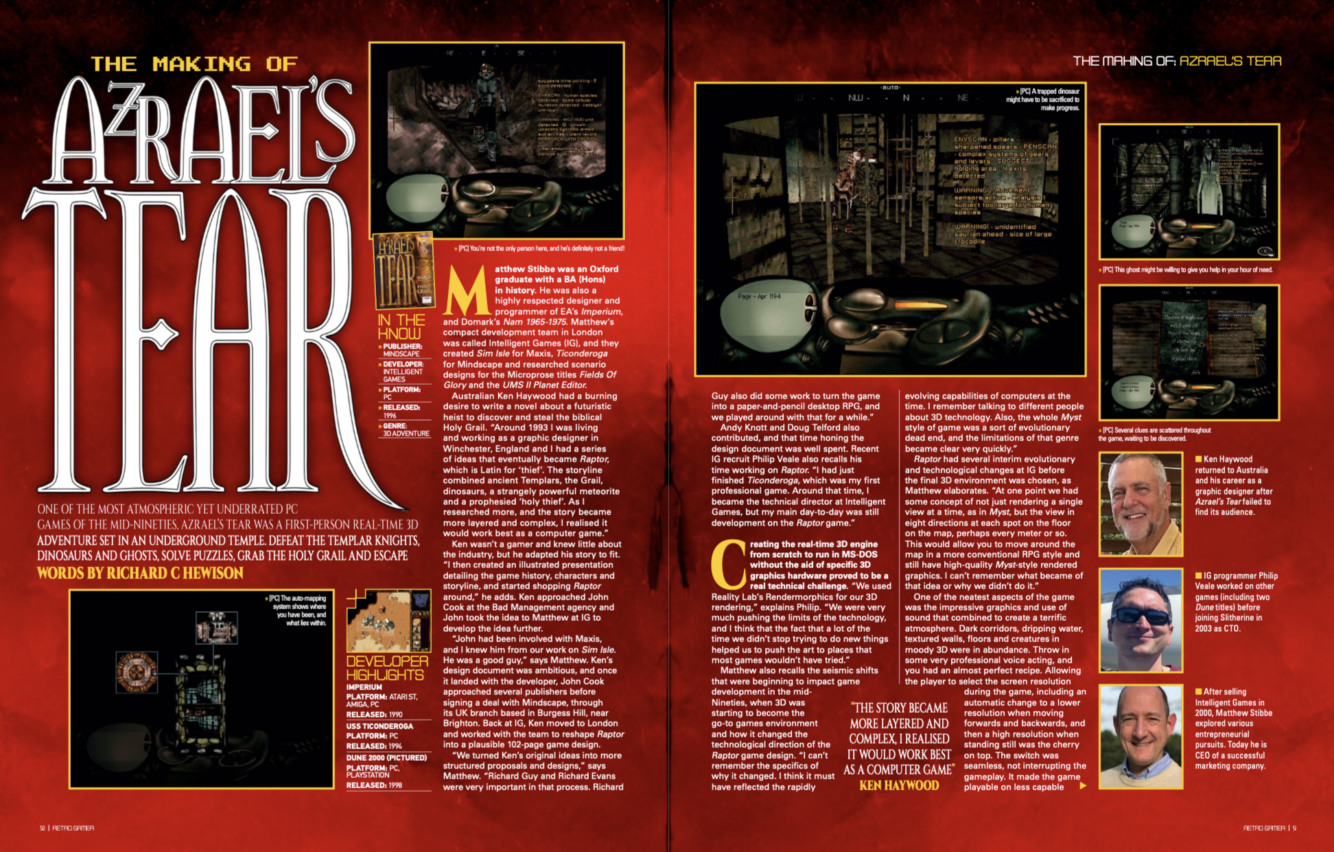 RetroGame 291 Azraels Tear Article