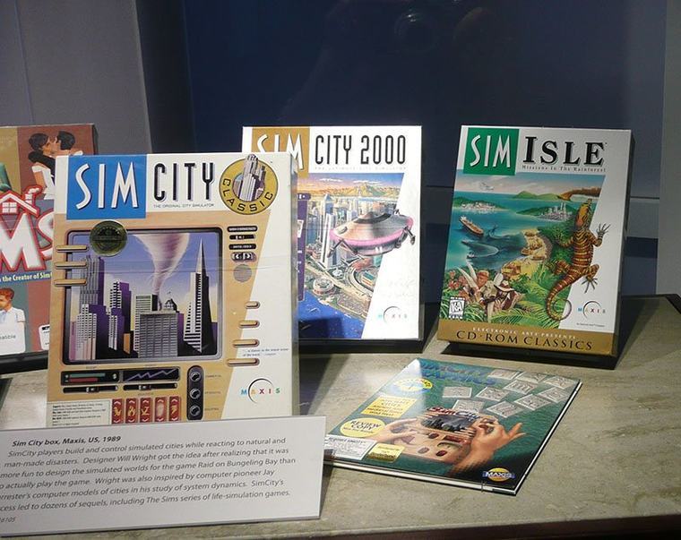 SimIsle, SimCity and SimCity 2000 in Computer History Museum