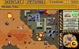 Dune II screenshot